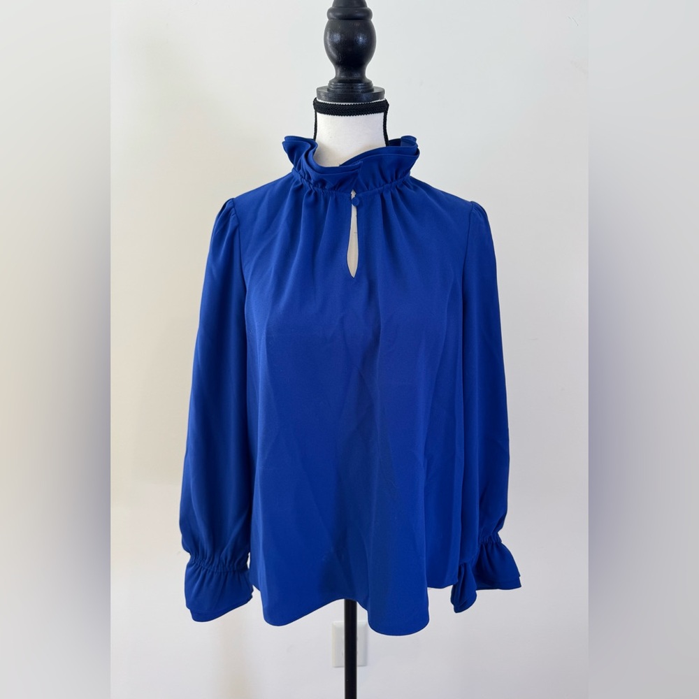 Blue J.Crew Blouse